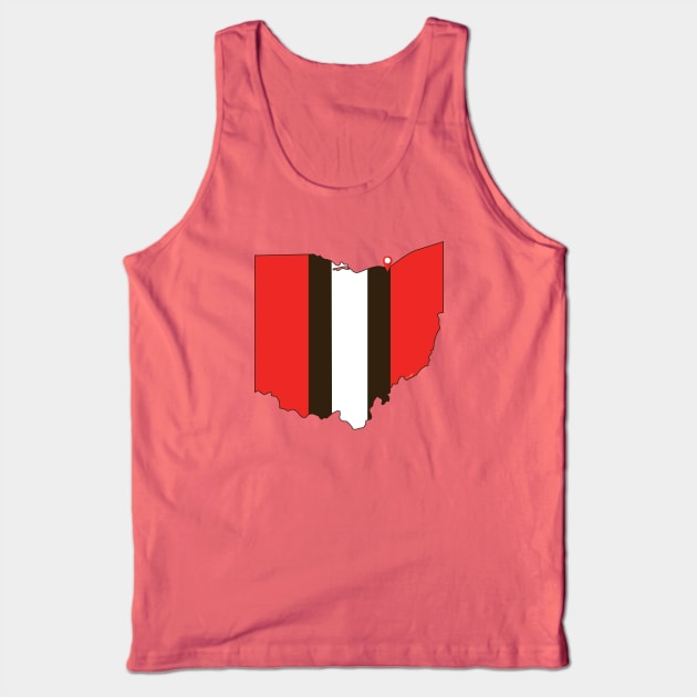 Cleveland Football Tank Top by doctorheadly